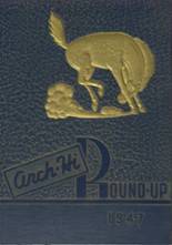 Archbold High School 1947 yearbook cover photo