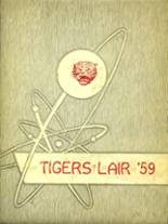 Slaton High School 1959 yearbook cover photo