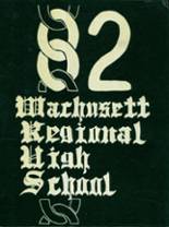 Wachusett Regional High School 1982 yearbook cover photo