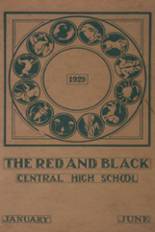 Central High School 1929 yearbook cover photo