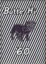 Butte High School 1960 yearbook cover photo