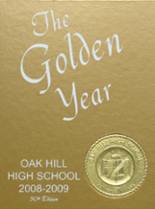 Oak Hill High School 2009 yearbook cover photo