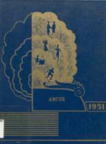 Wheatfield High School 1951 yearbook cover photo