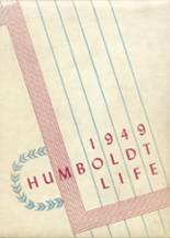 Humboldt High School 1949 yearbook cover photo