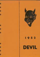 Dayville High School 1952 yearbook cover photo