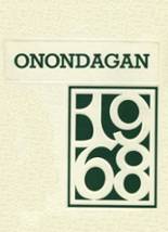 1968 Onondaga High School Yearbook from Nedrow, New York cover image