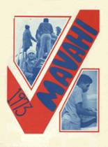 Martinsville High School 1973 yearbook cover photo