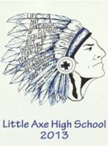 Little Axe High School 2013 yearbook cover photo
