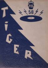 Princeton High School 1958 yearbook cover photo