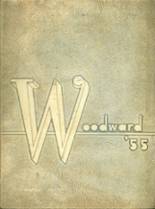 Woodward High School 1955 yearbook cover photo