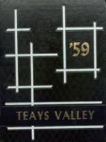 Teays Valley High School 1959 yearbook cover photo
