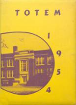 Ridgefarm High School 1954 yearbook cover photo