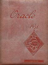 1958 Whitmer High School Yearbook from Toledo, Ohio cover image