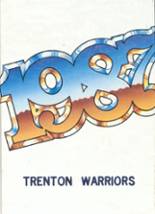 1987 Trenton High School Yearbook from Trenton, Nebraska cover image