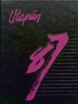 Morgan High School 1987 yearbook cover photo