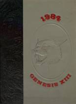 Harrisburg High School 1984 yearbook cover photo