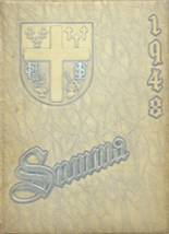 Spalding Institute 1948 yearbook cover photo