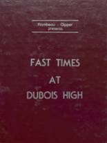 DuBois Area High School 1984 yearbook cover photo