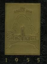 Baltimore City College 408 1955 yearbook cover photo