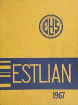East St. Louis High School 1967 yearbook cover photo