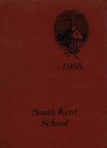 South Kent School 1968 yearbook cover photo