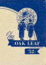 Oak Park Academy 1952 yearbook cover photo