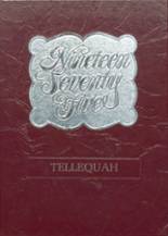 Tellico Plains High School 1975 yearbook cover photo