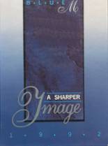 Manhattan High School 1992 yearbook cover photo