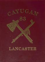 Lancaster High School 1983 yearbook cover photo