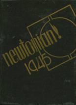 Newton High School 1945 yearbook cover photo