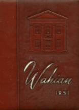 Waynesboro Area High School 1951 yearbook cover photo