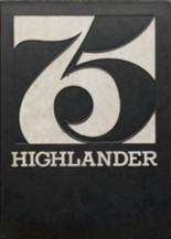 Scotland High School 1975 yearbook cover photo