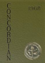 Concord High School 1968 yearbook cover photo