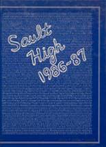 Sault Ste. Marie High School 1987 yearbook cover photo