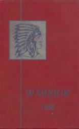 Lebanon Union High School 1938 yearbook cover photo