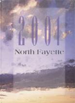 2001 North High School Yearbook from West union, Iowa cover image