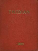 Thebes Township High School 1940 yearbook cover photo