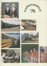 Rappahannock High School 1976 yearbook cover photo