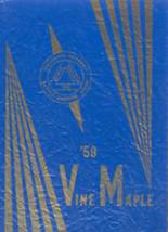 1959 Columbia Adventist Academy Yearbook from Battle ground, Washington cover image