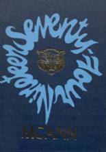 Miller City High School 1974 yearbook cover photo