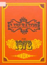 Lincoln Consolidated High School 1972 yearbook cover photo