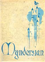 Mynderse Academy 1955 yearbook cover photo