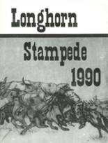 1990 Agate High School Yearbook from Agate, Colorado cover image