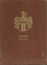 Loomis-Chaffee School 1965 yearbook cover photo