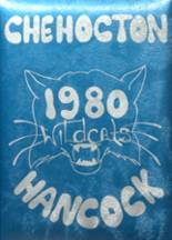 Hancock Central High School 1980 yearbook cover photo