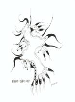 Flandreau Indian School 1991 yearbook cover photo