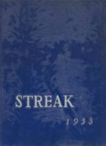 Lake High School 1953 yearbook cover photo