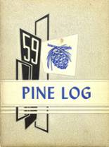 Pine Plains Central School 1959 yearbook cover photo