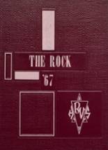 Rock Valley High School 1967 yearbook cover photo