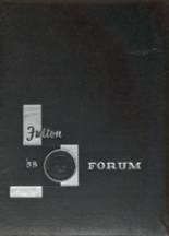 Fulton High School 1958 yearbook cover photo